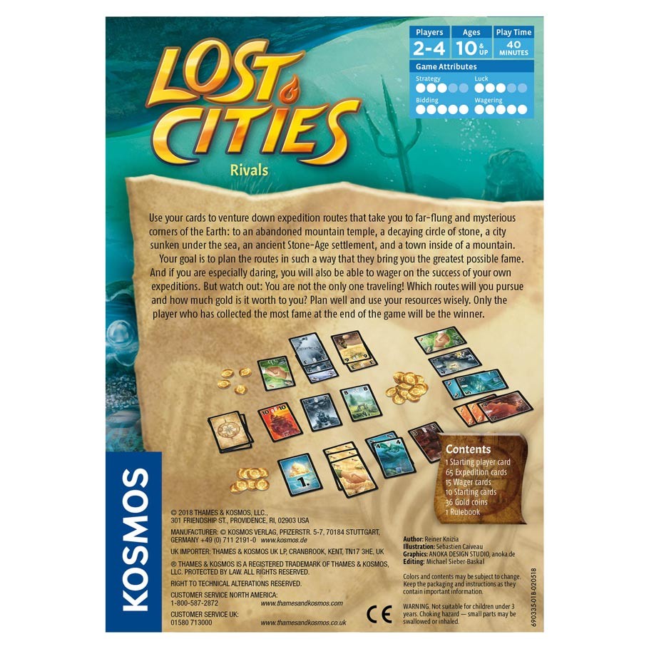 Lost Cities : Rivals